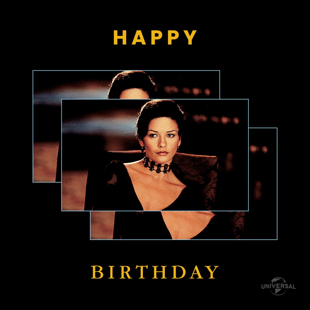 Wishing an eerily good time to Catherine Zeta-Jones today. Happy birthday to star! 