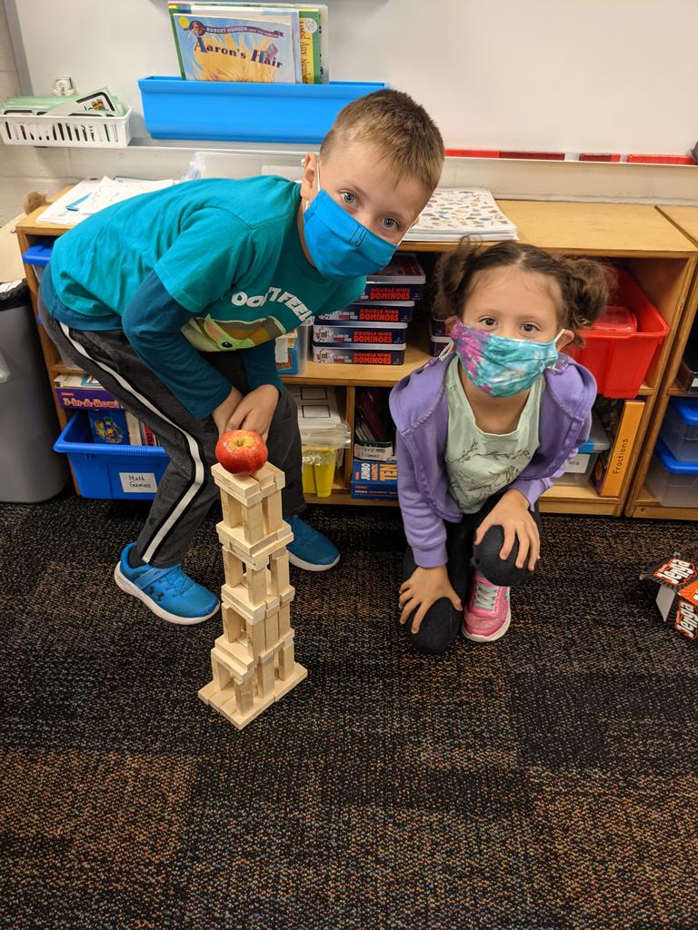 MrsAlbrecht1's tweet photo. Celebrating Johnny Appleseed's birthday with fun apple activities! @Chagrin_Schools @DrJ_cfprincipal https://t.co/0dlv8uxD6D