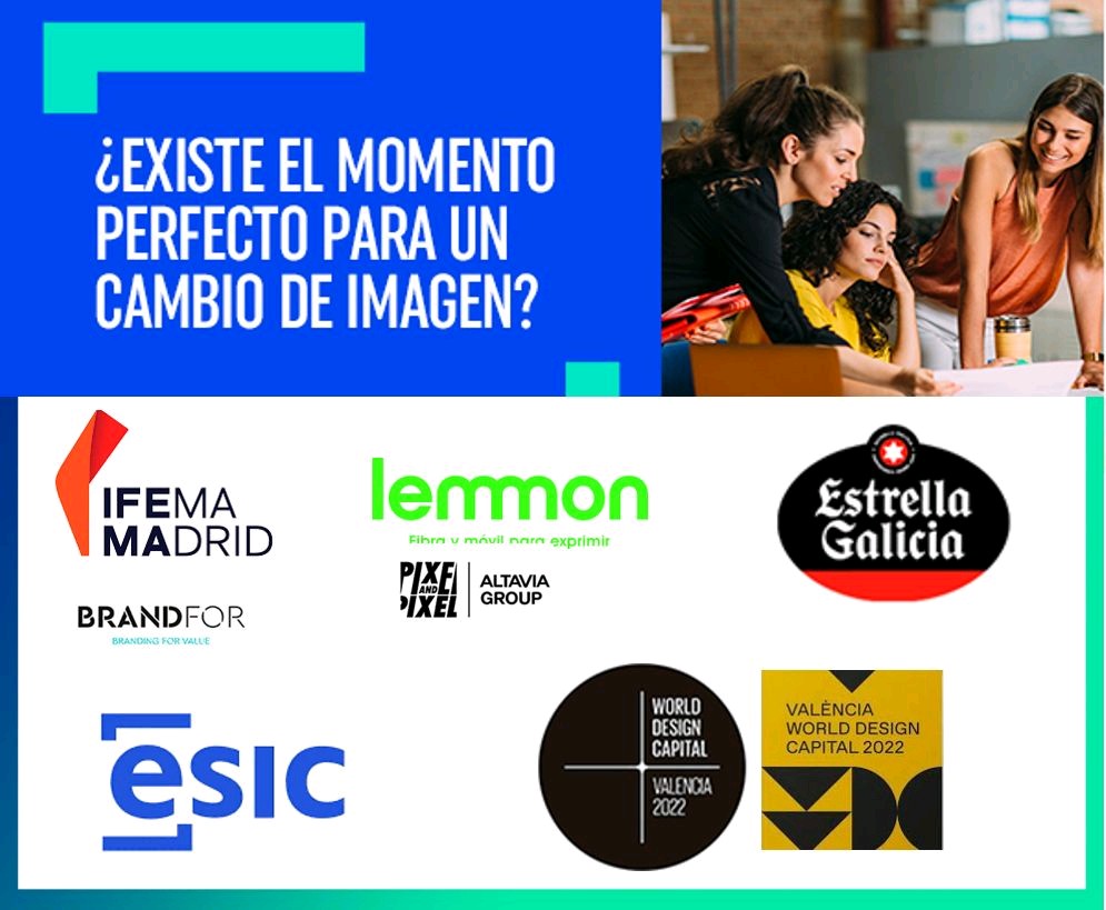 JaenMJulia's tweet photo. Ayer jueves 23 de septiembre, tuvo lugar en @ESICValencia la presentación del #rebrandingEsic por parte de Manuel Cantero,  e Iñigo San Baldomero. 
#brandingEsic #brandingEstrellaGalicia #brandingLemmon #brandingIfema #WorldDesignCapitalValencia2022 
#innovación #impacto #diseño https://t.co/I1Rr6ihQ78