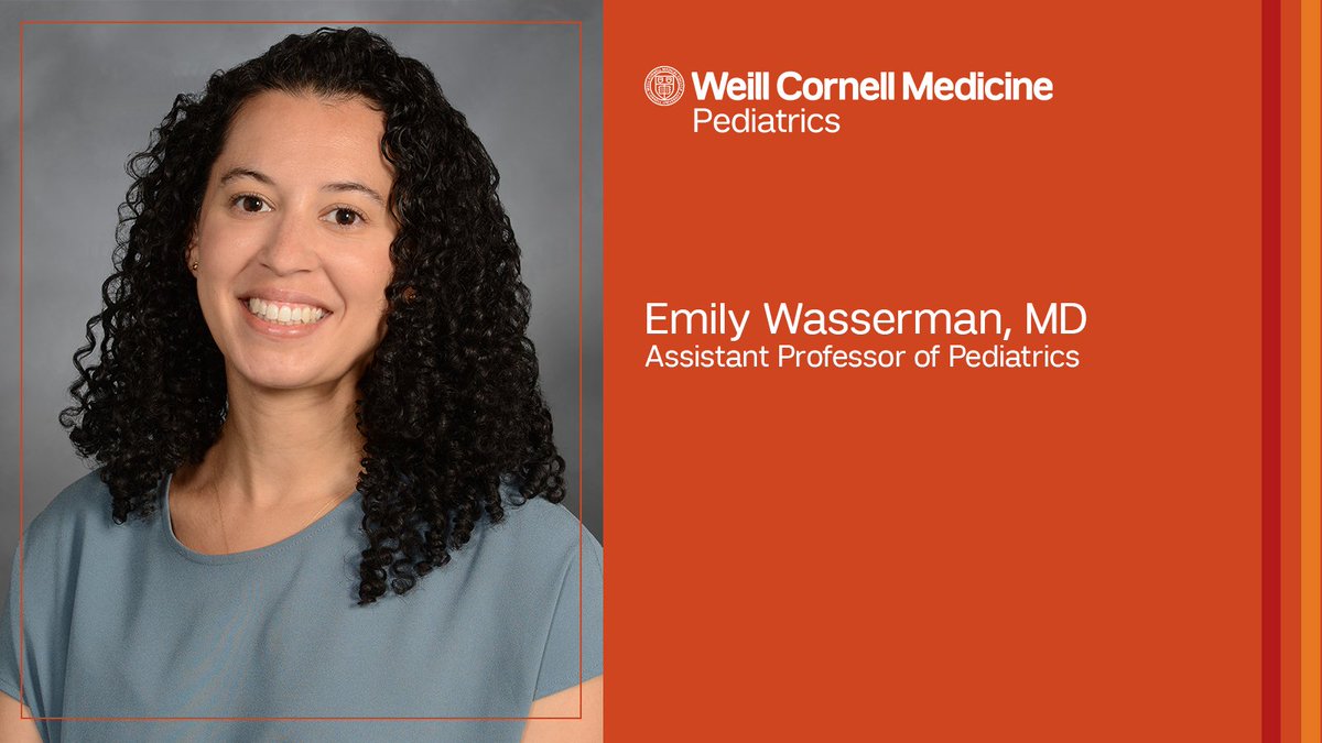 WCMpeds's tweet image. Congratulations to Dr. Emily Wasserman on receiving a $25,000 award from the @HHV6Foundation for her project entitled, "Association of Multi-system inflammatory syndrome in children and chromosomally integrated HHV6."
pediatrics.weill.cornell.edu/news/dr-emily-…