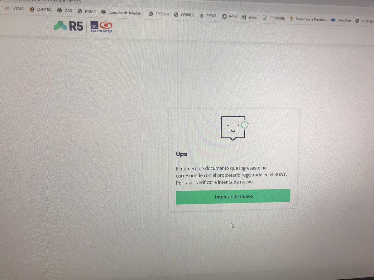 mafonsecab's tweet photo. @R5grupo cambiaron imagen y del descuento qué. Actualicen las bases de datos, pues ya con Uds he comprado soat https://t.co/74ixTdmYM4