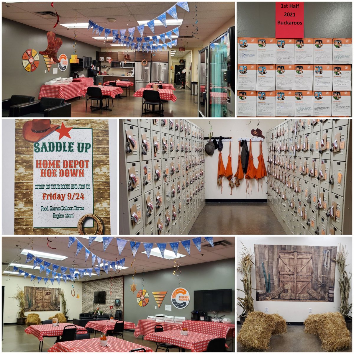 KaylaChriste28's tweet photo. Ready for our Success Sharing celebration!! 8994 welcome to The Home Depot Hoe Down! Ready to have a rip roaring good time with our associates!
@jillcappel @JStevenson8994 https://t.co/FIlV7IQlL2