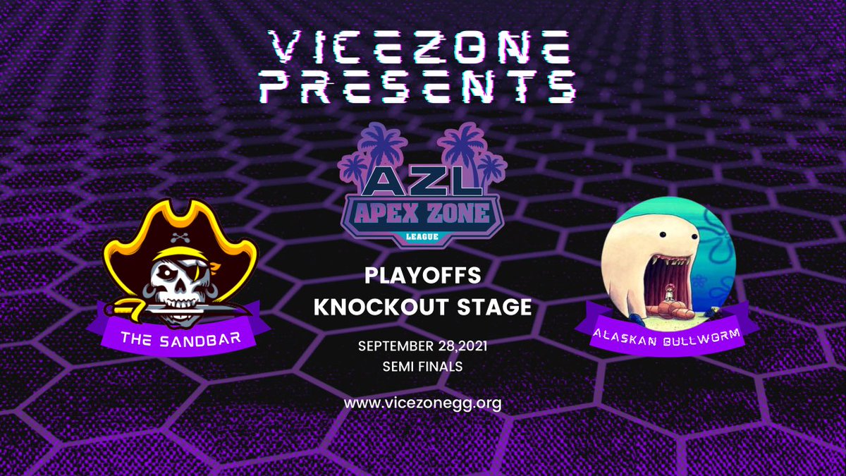 ViceZonegg's tweet photo. We are so excited for the final stage of our Apex-Zone League next week! Where our 4 teams will participate in a single elimination bracket 🙏🏼 Stay tuned next Tuesday as we will be posting each teams stream so you can view all the action 👀
#ApexLegends #ViceZone https://t.co/aAgTaXOjnB