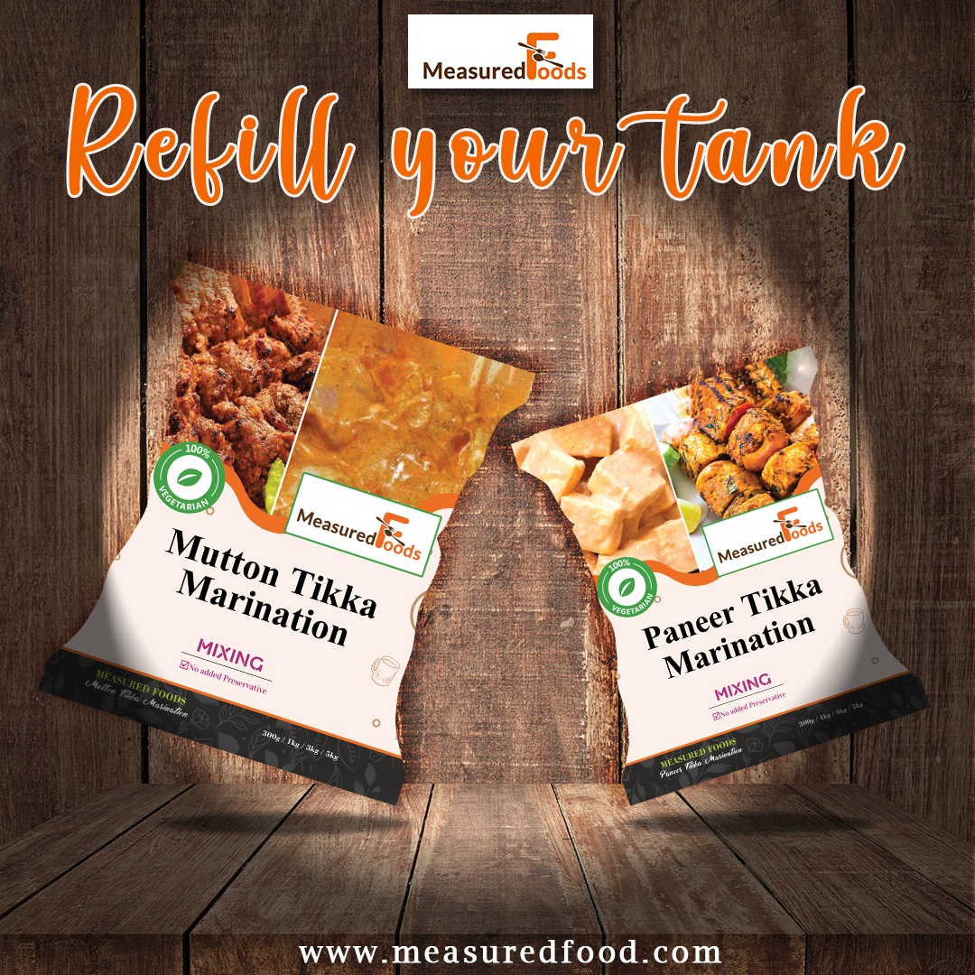 FoodMeasured's tweet photo. Filling the stomach is easy but to satisfy your taste buds is quite tough.
Why go for something else when the great taste is here to make your food savory.
Your delicious @FoodMeasured
#MeasuredFood #foodpacket #packetfood #merination #tikka #mutton #foods #paneer #tikka https://t.co/15LMHOOxRb