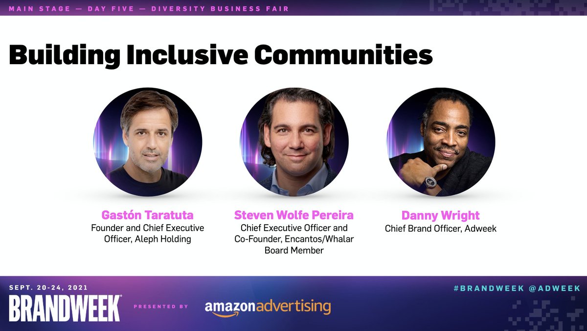 Brands must keep in mind the importance of inclusivity, diversity, and change within the industry. <a href="/AlephHolding/">Aleph Group, Inc</a>'s <a href="/GASTONALEPH/">Gaston Taratuta</a> and <a href="/encantos/">Encantos</a>' <a href="/wolfepereira/">Steven Wolfe Pereira</a> chat about recommendations the industry can learn from. #Brandweek brandweek.com