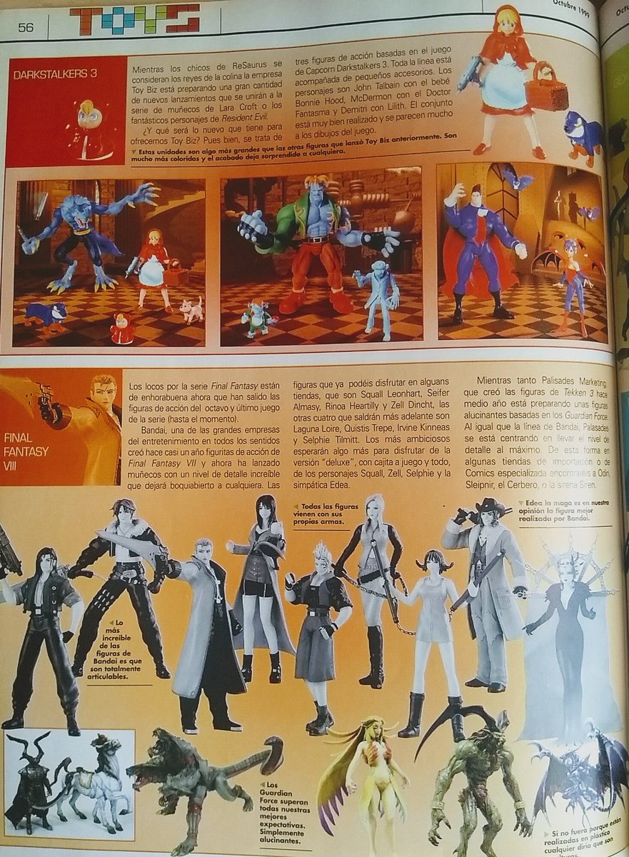 Franjogutierrez's tweet photo. PSM Revista
- Muñecos - Toys

#toys #magazine #psm #psmmagazine #mortalkombat #streetfighterII #FinalfantasyVIII #crashbandicoot #revista https://t.co/8NWe7lq4aZ