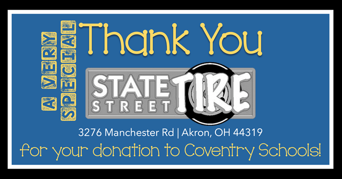 Thank you, State Street Tire! 💫💙