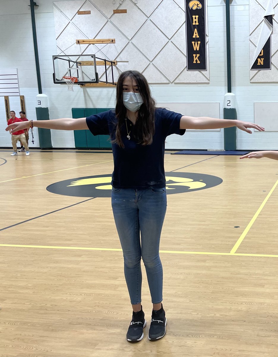 CMS_Bass's tweet photo. These Hawks displayed amazing muscular endurance! (Like really amazing.) 😯 To make our week complete and cover all our #ComponentsOfFitness we ended w/a Muscular Endurance challenge…and they rocked it. #impressed #Focused #StillSmiling #LeaderinPE https://t.co/DW7hpnzYCJ