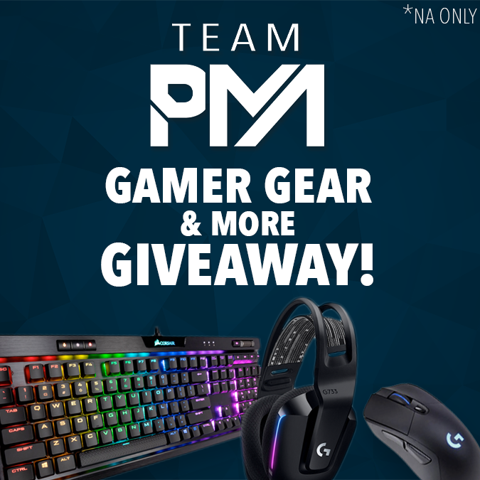 PMAstreamteam's tweet photo. Hey, 
You might not have gotten all the LP you wanted this week but you could get a set up upgrade! 

We are giving away: 
✅Corsair Keyboard
✅Logitech Headset
✅Logitech Mouse
✅x2 RP Giveaways
✅x2 Bewitching Skins
✅PMA Merch

https://t.co/yDWPk2O0Yv https://t.co/1rZ8Gex06B