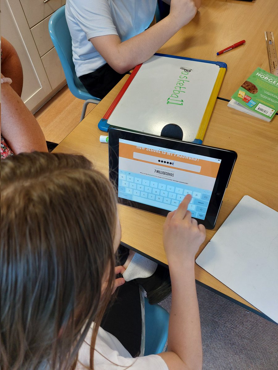 Miss_E_Lenton's tweet image. We have been investigating password security today in our computing and e-safety lesson. We found out that a few small changes can make our passwords much safer and stronger @Carrmillprimary #carrmillcomputing