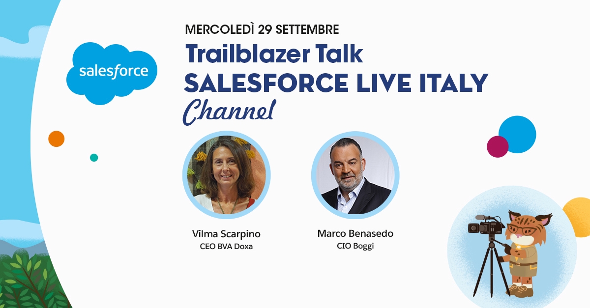 Quali sono le aspettative dei consumatori rispetto alle nascenti proposte #phygital? 

Il 29 settembre presenteremo una ricerca esclusiva Doxa sul tema, con il commento di Vilma Scarpino, CEO, BVA Doxa e Marco Benasedo, CIO, Boggi. sforce.co/3nEda