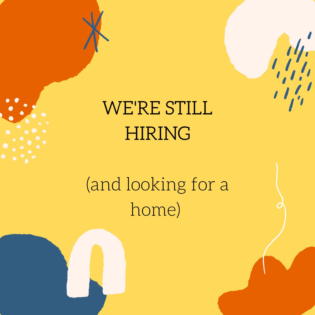 Looking for a truck manager (salary negotiable) &amp; place to base ourselves in the Scarborough area. Drop a message to hello@yaycoffee.com to chat about either!