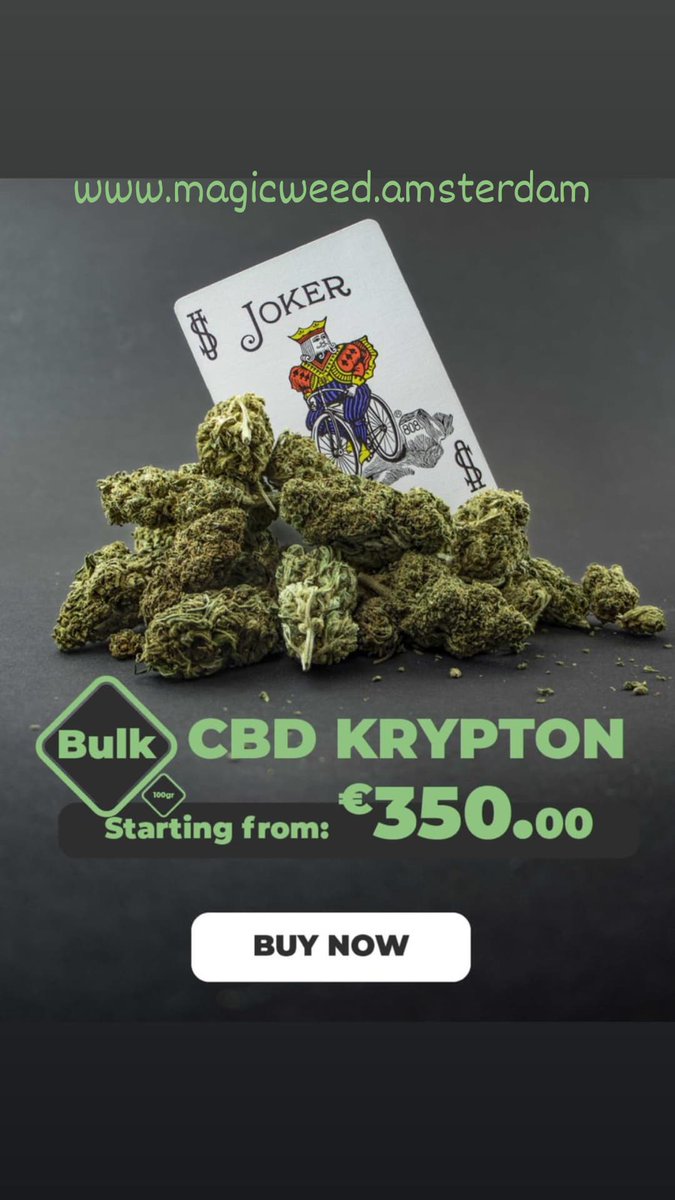 magic_weed_amst's tweet photo. #CBD flow Krypton. Discover now on https://t.co/bySOCJwDaQ 

#cbdedibles #cbden70binögrtmn #cbdoil #cbdhash #CannabisLegale #cannabinoids #cannabisstock #weedsmoker #WeedLovers #weedsmokers #thc #thcfree https://t.co/eTEHNMrAr6