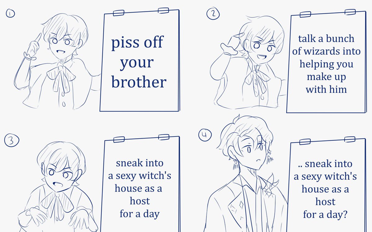 thinking abt these mhyk shitposts i drew over a year ago 