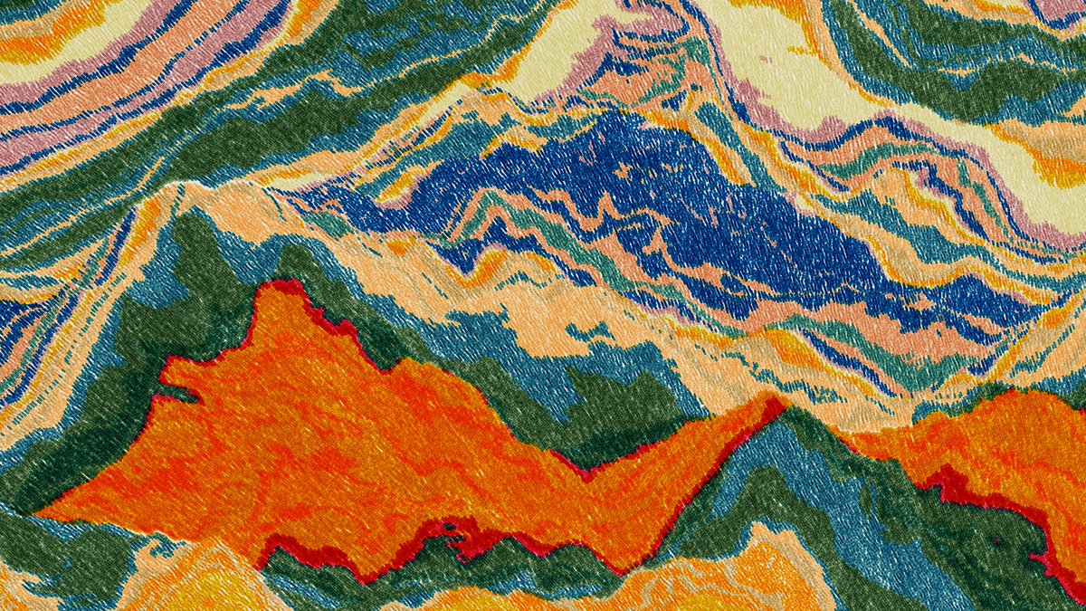 "Meridian" will be released next Tuesday, September 28, 5pm UK time (11am CT) on <a href="/artblocks_io/">Art Blocks</a>.

See below for some details about the launch of the artwork, and some planned print executions:

→ mattdesl.substack.com/p/notes-on-mer…

#generative