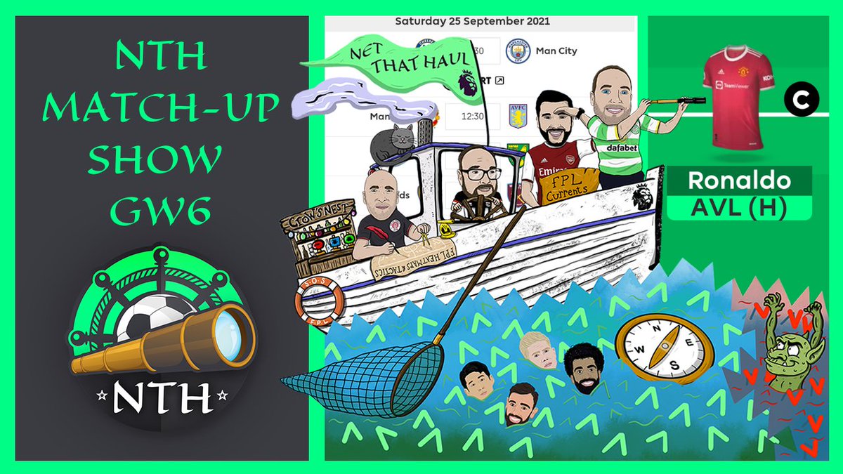 FplMariner's tweet photo. Live now, the GW6 Match up show on @netthathaul YOUTUBE channel with @FPLLens
♻️👍👇
Match ups 👀
FDR 📈
Captaincy ©️
#catpick 🐈
https://t.co/Gxw7dX2U0G https://t.co/zoDjgLlSHS
