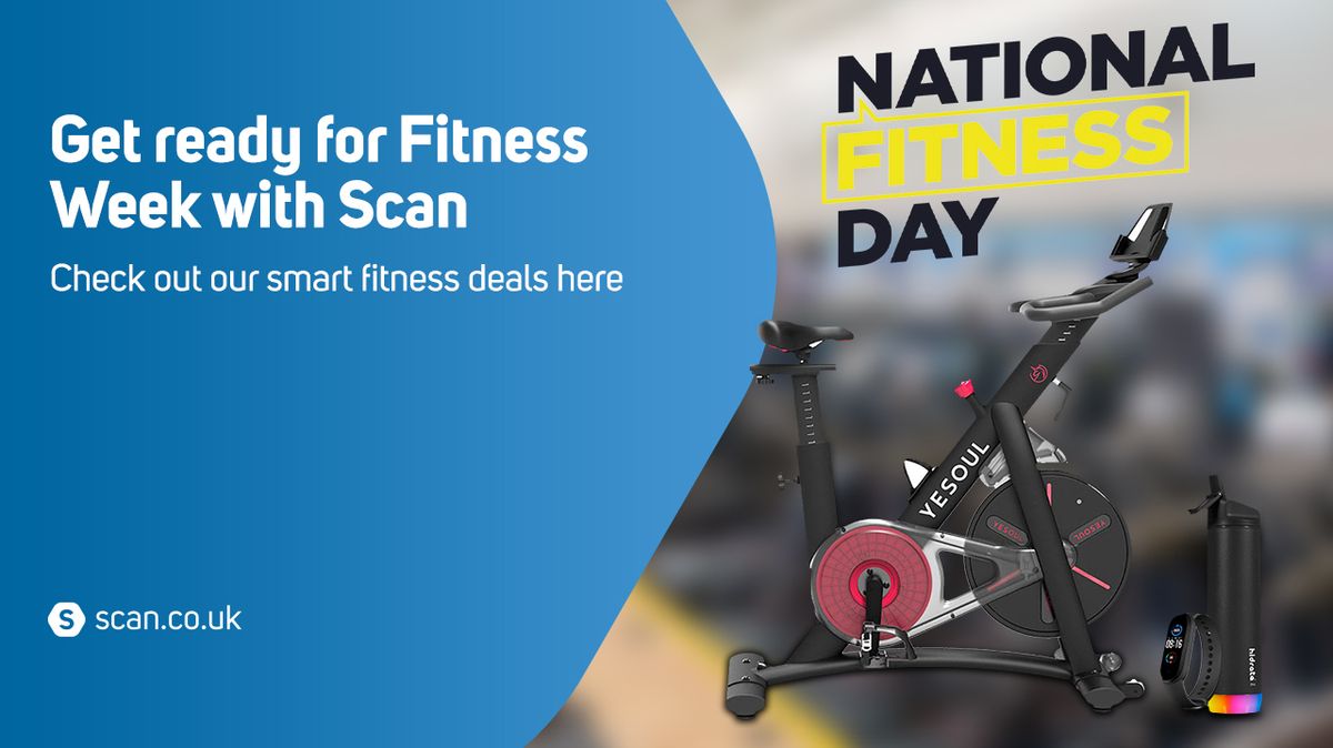 ScanComputers's tweet photo. Make sure you are ready for Fitness Week 2021 with our range of smart fitness deals! -> https://t.co/DjwhdAyy6q #fitnessday #fitness2me https://t.co/BX8WOnE227