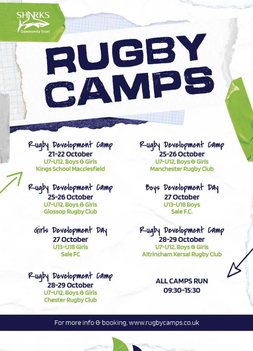 Your October half term fun starts here👇

rugbycamps.co.uk/booker-search-…