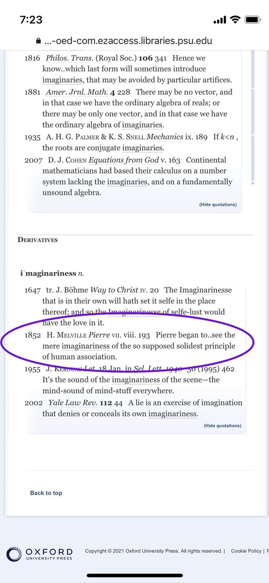 becscheong's tweet photo. @jilnotjill How about “imaginariness”? https://t.co/gjkNMCpOqh