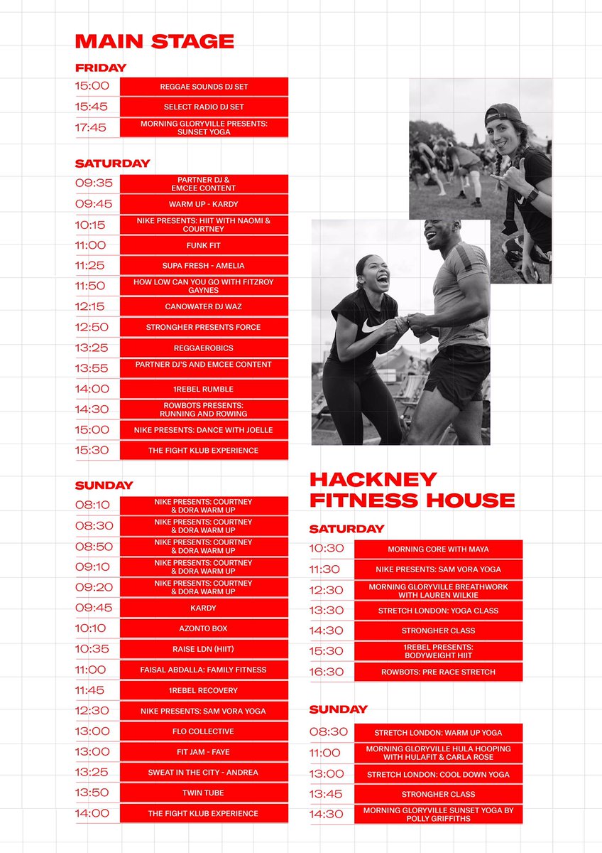 HackneyMoves's tweet image. Check out the main stage line-up. 👊