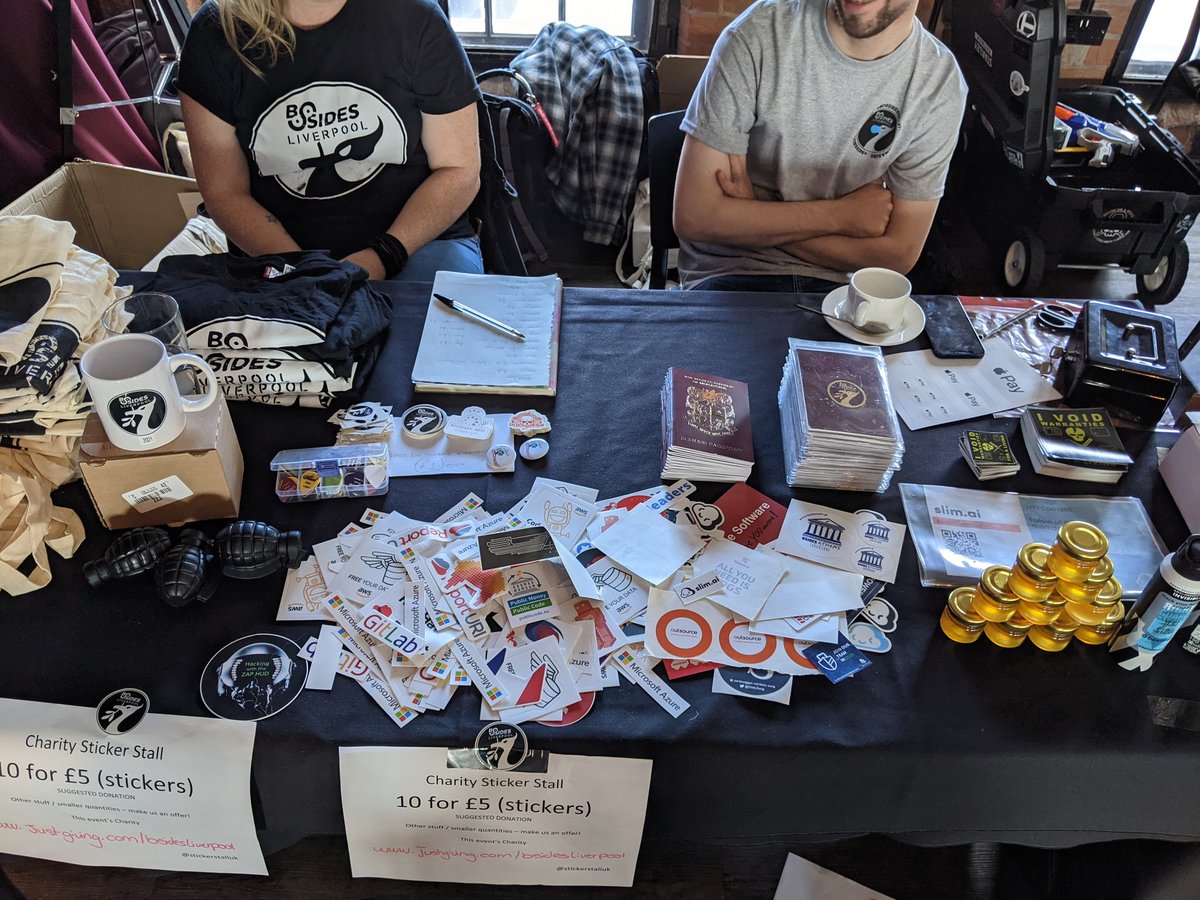 Hacker Charity Sticker Stall - UK tweet media