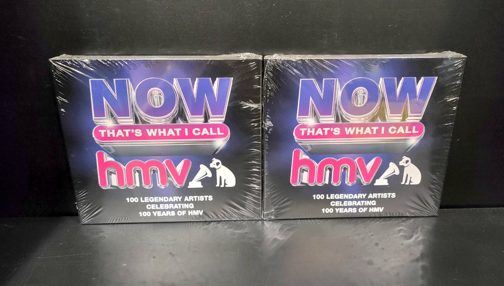 hmvInverness's tweet photo. Last but not least, our amazing @NOWMusic @hmvtweets compilation is finally out today!!! 

Stocks are incredibly limited so get down ASAP to avoid disappointment.

#NowThatsWhatICallHMV #HMVExclusive #HMV100 #NOWHMV100 #Happy100HMV #Oink https://t.co/dKEMN9PXae
