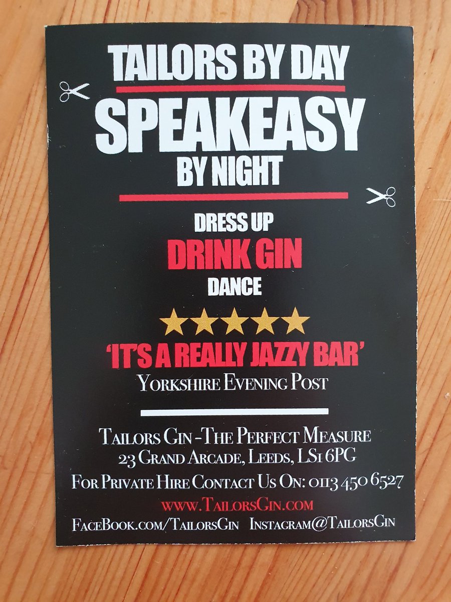 <a href="/TailorsGinLeeds/">Tailors Gin</a> Amazing bar! ❤ #gin 🍸 #GrandArcade #Leeds #SocialLifeUK meetup.com/sociallifeuk