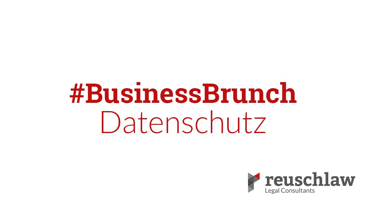 reuschlaw's tweet photo. 02.11. #BusinessBrunch digital: @stefan_hessel, @KarinPotel und Monika Menz geben einen Überblick über die Entwicklung von Daten zum Wirtschaftsgut, ihre rechtliche Nutzbarmachung und über den Geschäftsgeheimnisschutz, Datenlizenzrecht...
https://t.co/XAcEIZRcvb https://t.co/J2EdMfMXOp