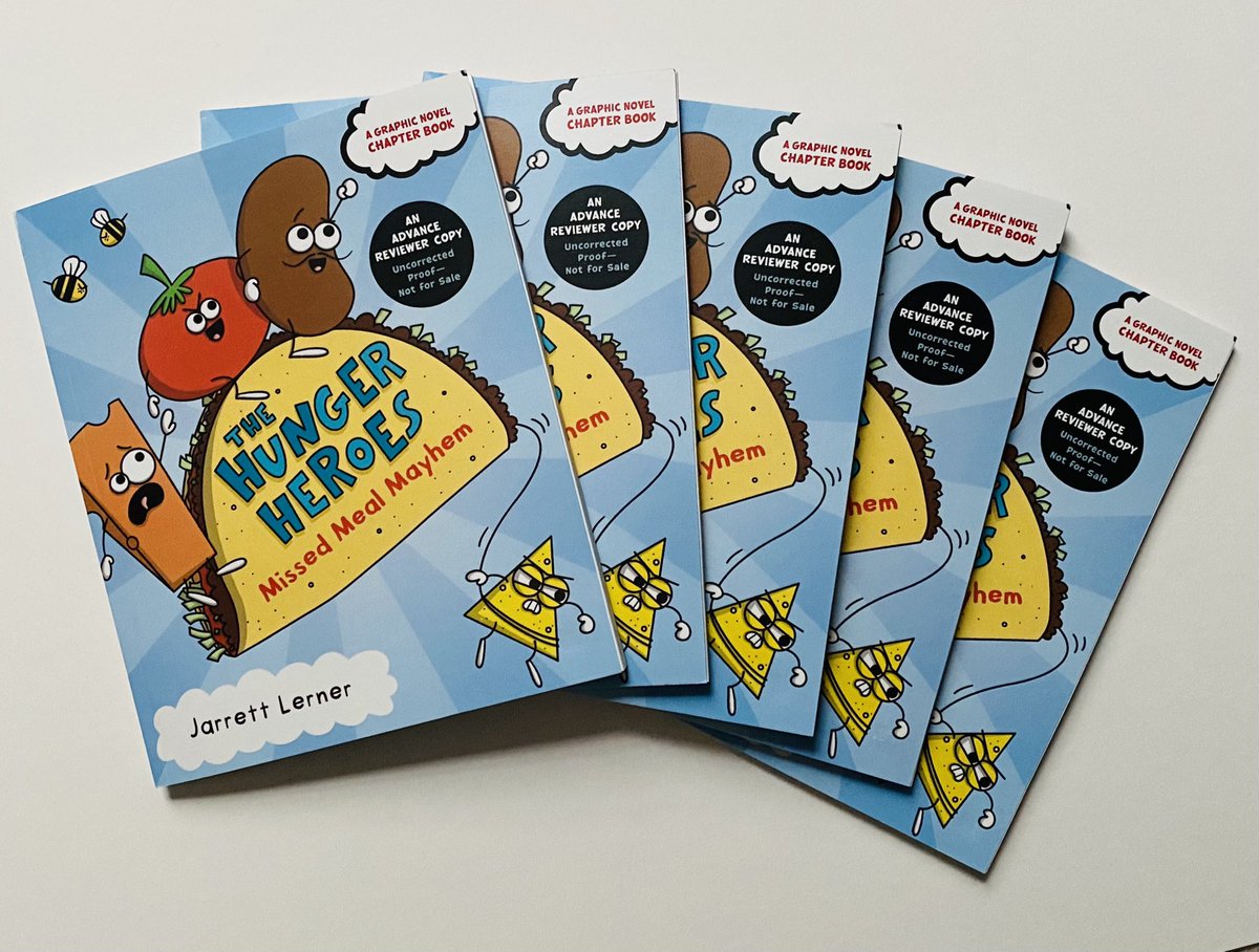 My first Hunger Heroes graphic novel, Missed Meal Mayhem, comes out in just ONE MONTH, and I’ve got a handful of advanced copies left.

Want one?!

RT this tweet and follow me to enter to win one. And if you’re on Instagram, you can enter this giveaway over there, too!

🌮📘💛