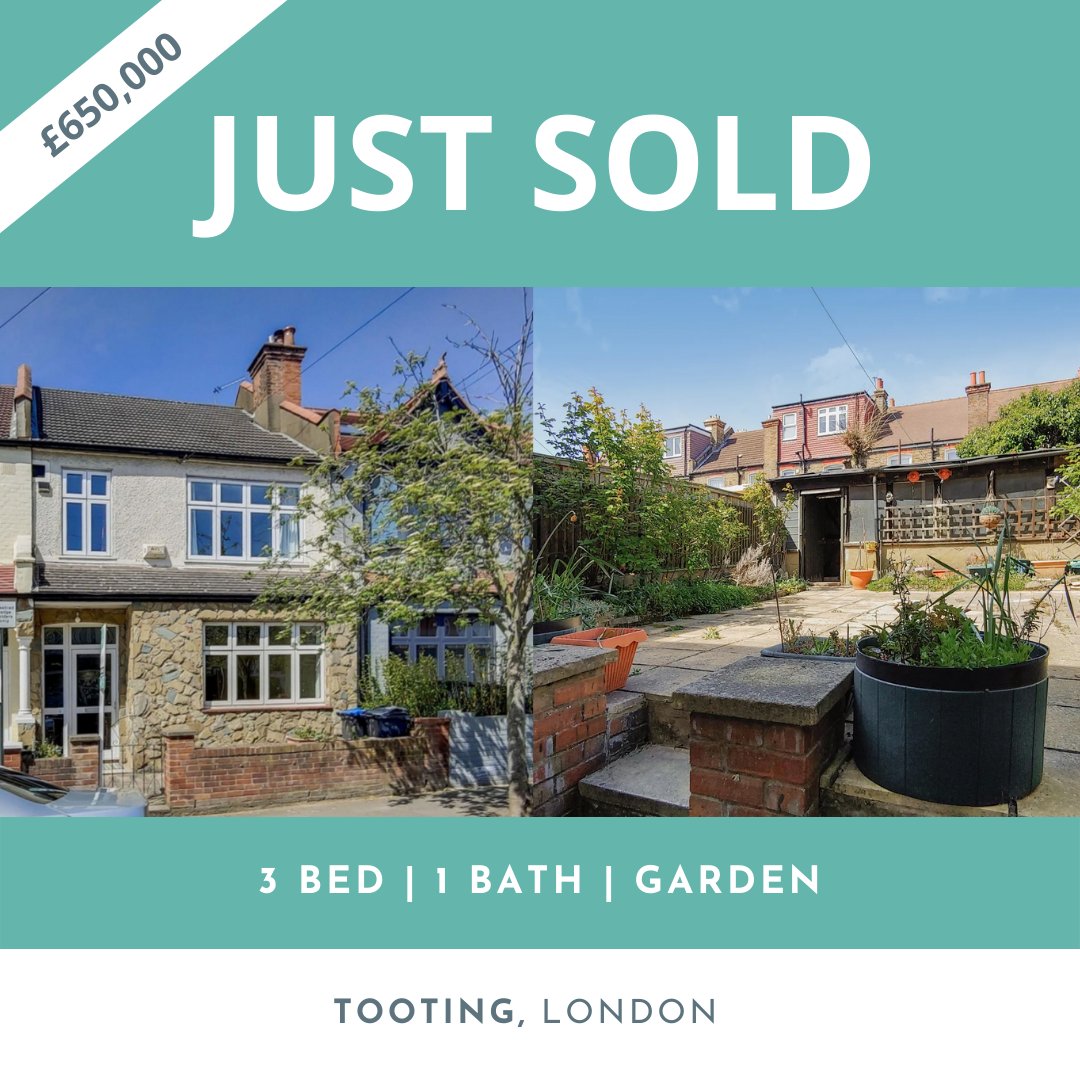 ⭐JUST SOLD⭐⁠
⁠
This property really caught our buyer's eye due to its large size &amp; incredible potential.
⁠
We worked hard alongside our friends at <a href="/PartnershipPL/">The Partnership</a> to ensure the transaction went through in good time.
⁠
👉🏼 squarespaceproperty.com

#estateagents #tooting 
⁠