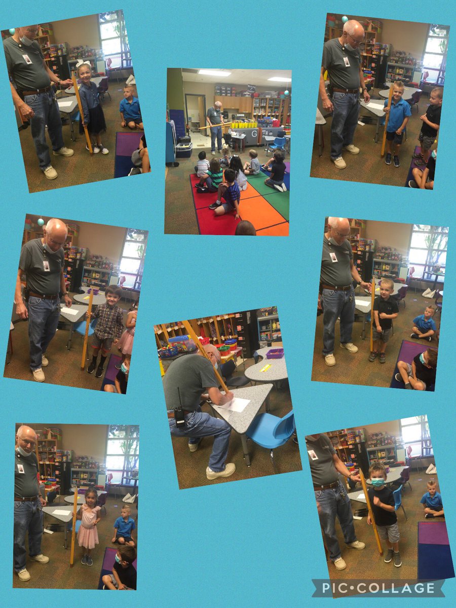CESdTorres's tweet photo. Last week Mr. Robert visited our class. He showed us a really cool tool he has. We even compared our heights to it. @CesCaisse @CESCowboys @EarlyGcisd  #weloveourschoolcommunity #wherethebestbegin https://t.co/80GLNdnKeG