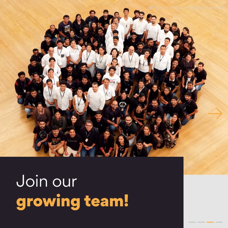 Persistentsys's tweet photo. This is a great time to be at Persistent - and WE WANT YOU! A string of great quarters! Industry awards as the best service provider in the world! Great leadership team! Awesome colleagues! What are you waiting for? Apply now - https://t.co/IdUuPrG3Fo #Hiring #SeeBeyondRiseAbove