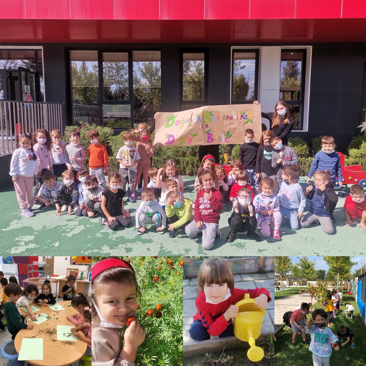 Sakarya Bahçeşehir Koleji Anaokulu olarak ''İklim krizinin farkındayız ve bu duruma duyarlılık gösteriyoruz.'' diyoruz.
🌱🍀🌍🌞♻️🦓🦥🐧 #iklimkoruyucuları #iklimkrizi #iklimhareketi #heranimdabahcesehir #bkokuloncesi