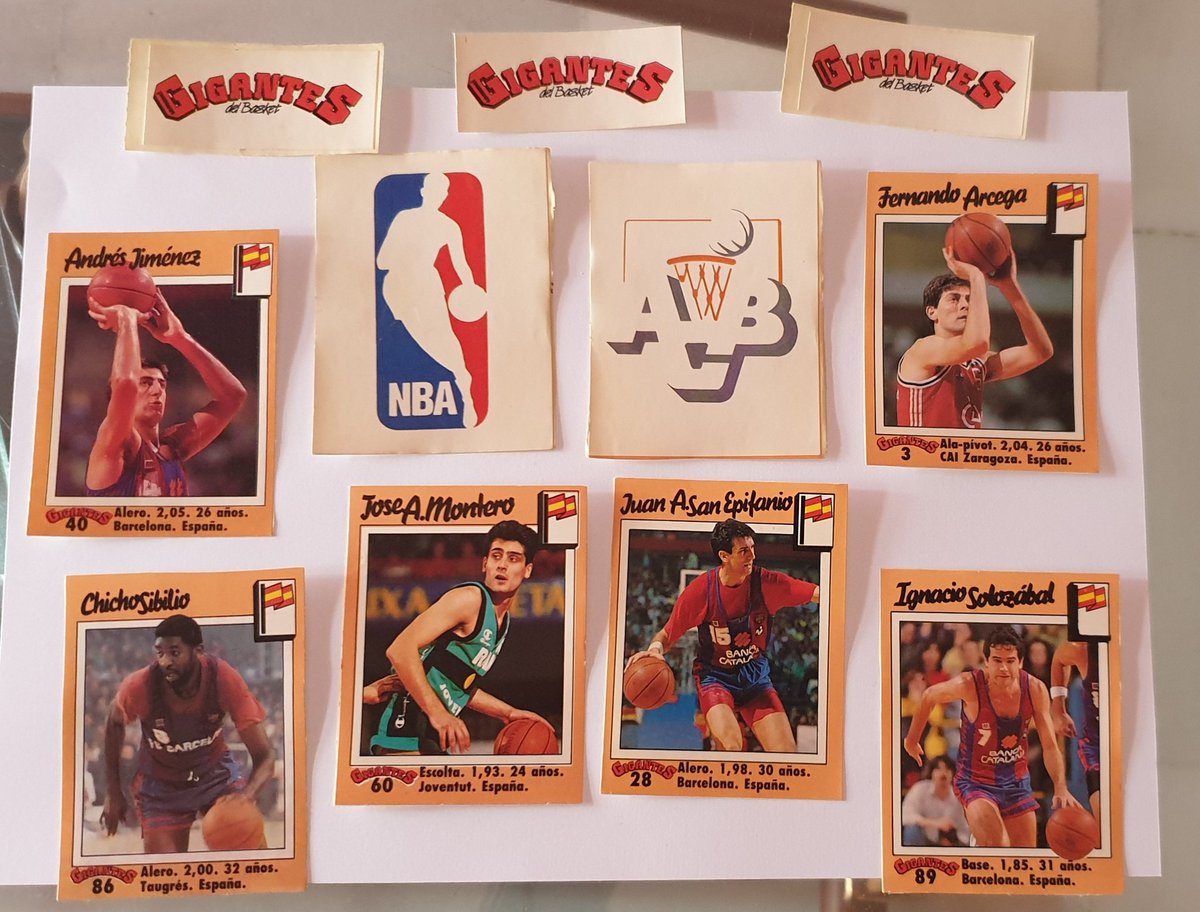 mlcerecam's tweet photo. Recuerdos que no tienen precio @GIGANTESbasket @YofuiaEGB @ACBCOM  @javibalmaseda1 @NBAspain #recuerdos #Baloncesto #epi #joseantoniomontero #solozabal #andresjimenez #fernandoarcega #NBA https://t.co/RrN5jVu0yO