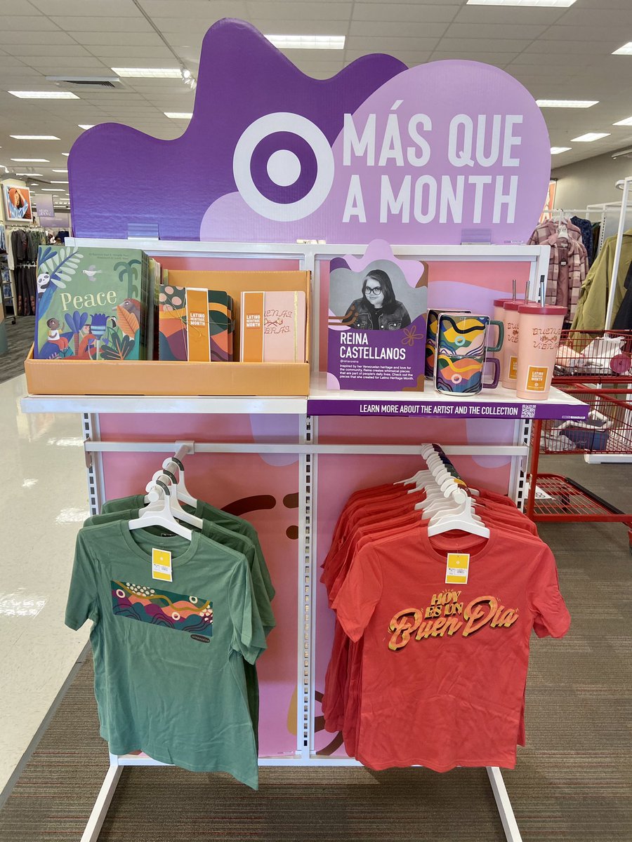 vmbreebree's tweet photo. Love working somewhere that celebrates all cultures🎉 Happy #HispanicHeritageMonth @Target https://t.co/2GIoFqp4Ar