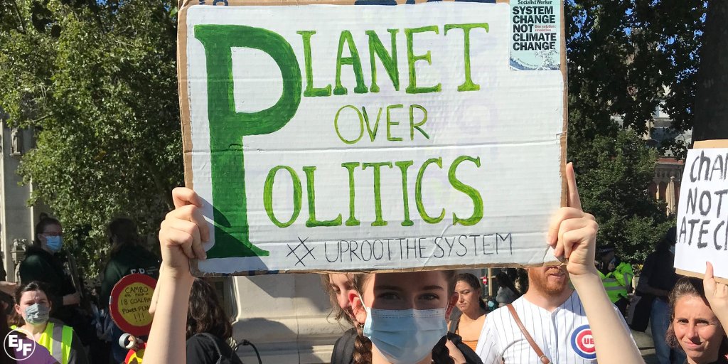 ejfoundation's tweet photo. We are at the climate strike in London calling for #ClimateJustice and a safer, fairer world. There is no more excuse for delay - we demand action now. #UprootTheSystem #ClimateEmergency https://t.co/8b2MYX60qs