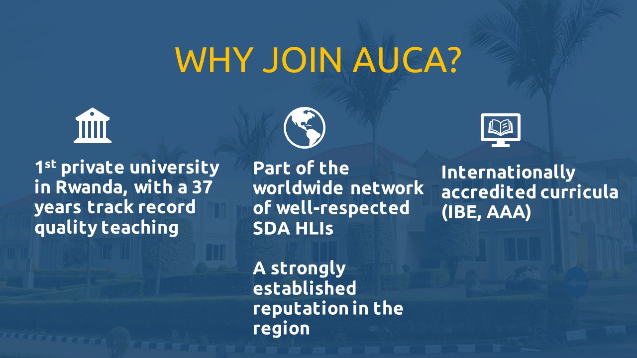 Adventist University of Central Africa on Twitter: