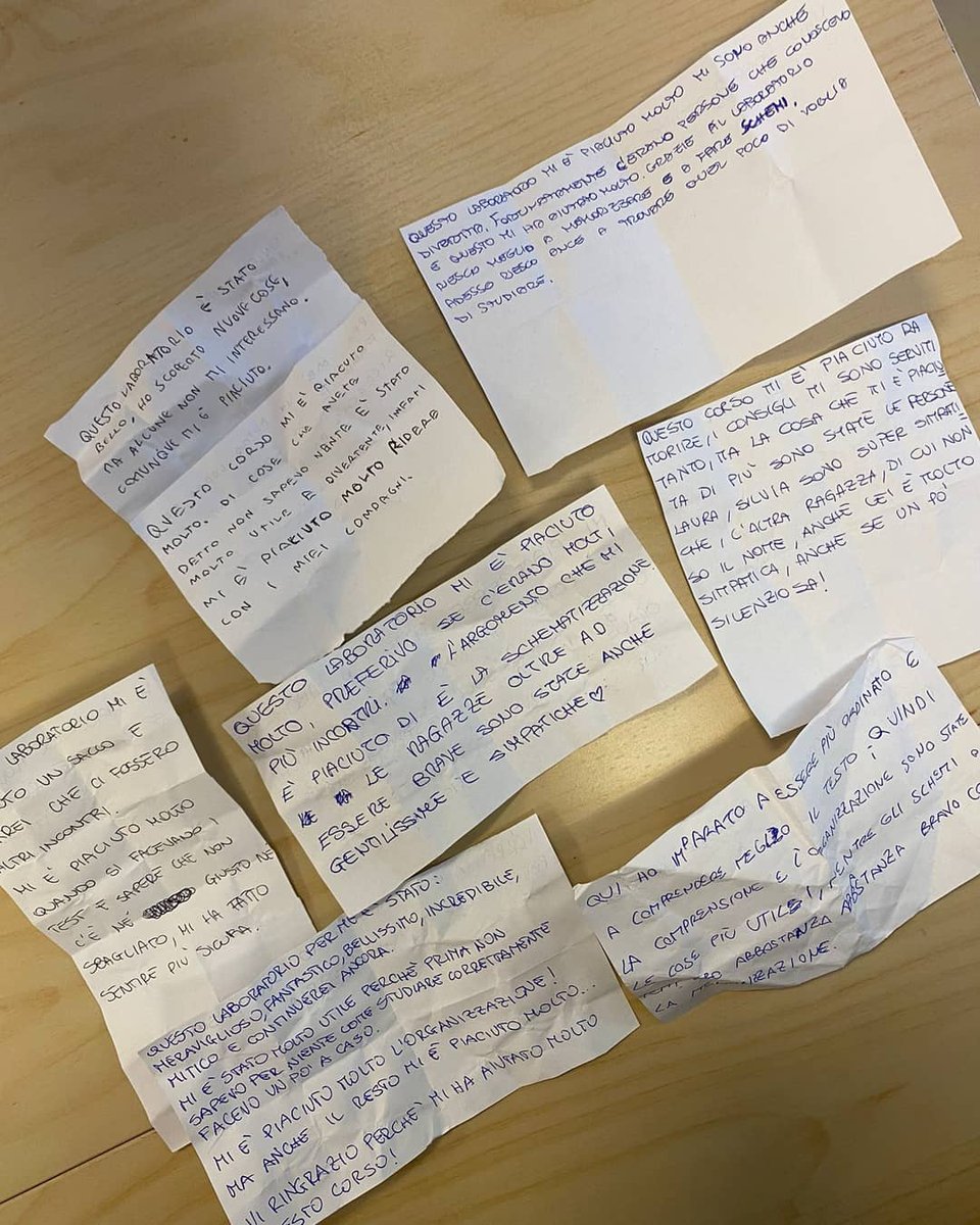 casa_studente's tweet photo. Ieri si è concluso a Roncadelle il nostro laboratorio "Le basi del metodo" 📚💪🏻
I nostri ragazzi ci hanno lasciato le loro considerazioni nero su bianco ✍
Grazie a #LauraZammarchi e alle nostre super tirocinanti per l'ottimo lavoro svolto e alla prossima 🔝
#ilovecds #MetGala https://t.co/y4dwCp4IEd