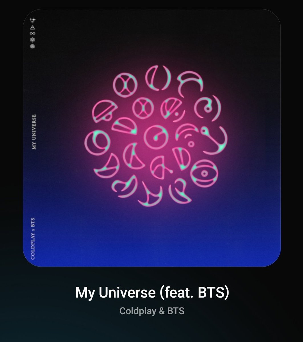 smcwright1's tweet photo. @BTS_twt @coldplay I cannot stop listening!!! I absolutely LOVE it!! #BTSxCOLDPLAY #MyUniverse #BTSMyUniverse #ColdplayXBTS #coldplayBTS #BTSislife https://t.co/rLmSIaDmnC