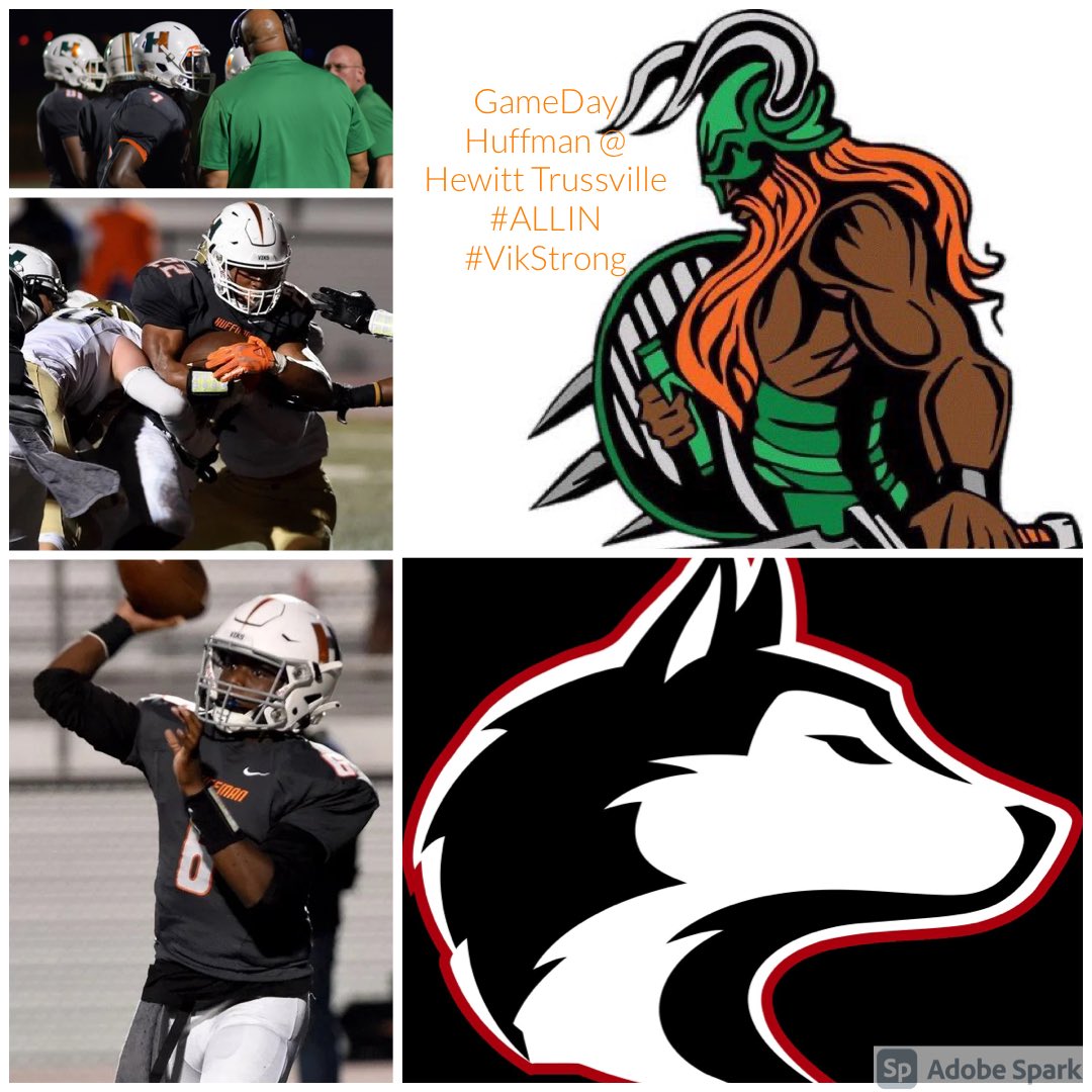 Coach_DJ07's tweet photo. 🚨 Wake Up It’s GameDay 🚨
@HuffmanFBALL Travels Down The Road To @HuskyFast For A 7A vs 6A Match Up Kick Off 7:00 #ALLIN #VikStrong @AL6AFootball @coach_smith67 @CoachMarlonBush @CoachDaniel32 @_QbCoachVick @epthemotivator @ann1967smith @_VikingsBball @_VikingsVball https://t.co/CnQqtmWsAJ