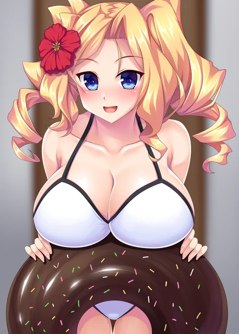 ホノルル「プール行こうよ～♪」 #艦これ 
