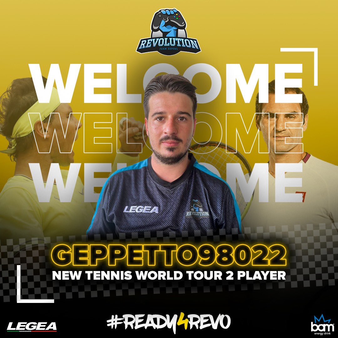 WELCOME RICCARDO🎾♥️

Siamo contentissimi di annunciare l’ingresso nella #revofamily di Riccardo Ceraldi, alias Geppetto98022, nostro nuovo player di Tennis World Tour 2. 

#ready4revo #atpworldtour #tennisworldtour2 #atpfinals