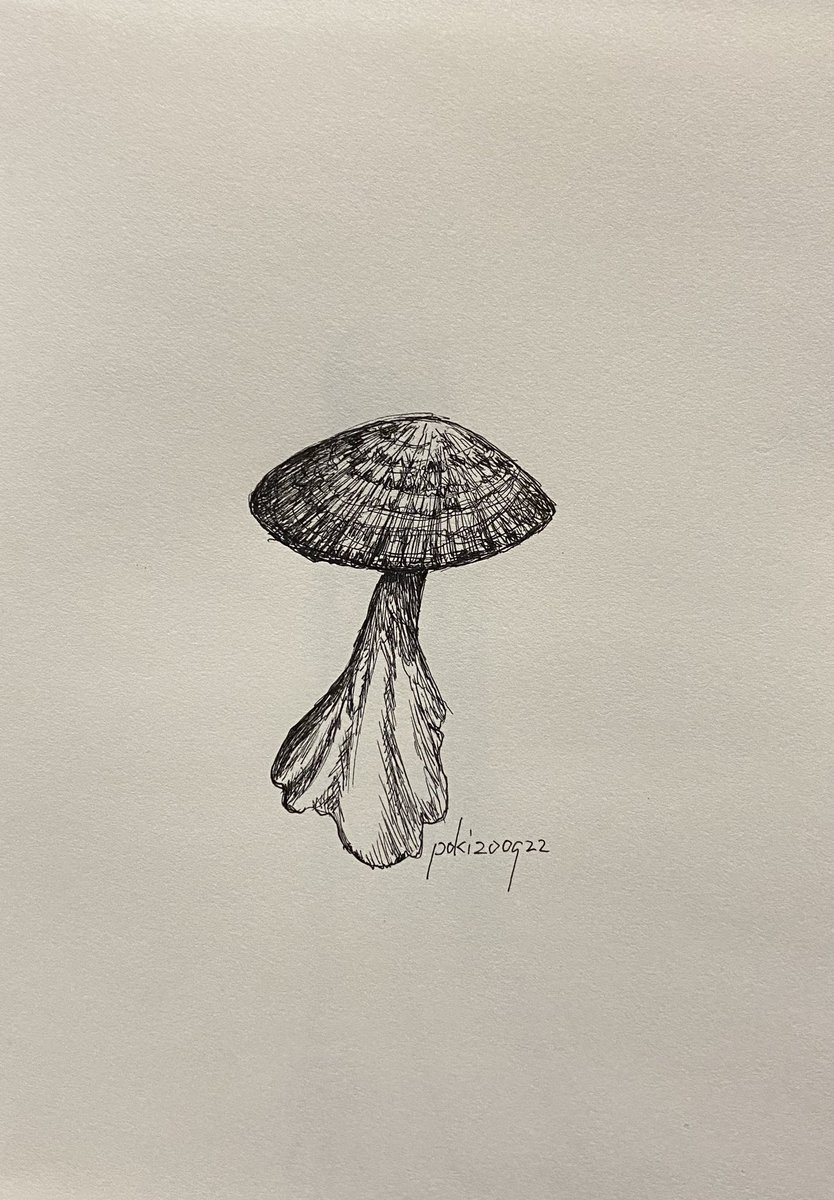 去年の昨日今日あたりに描いた絵。 