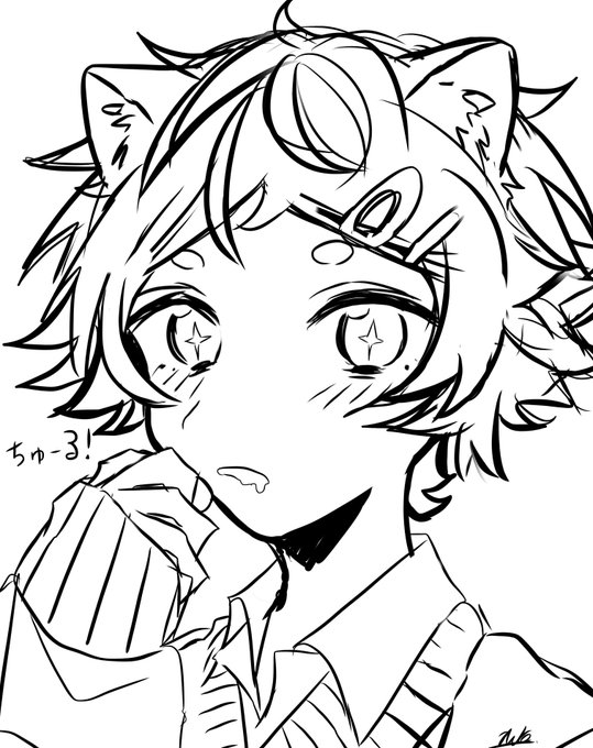 まだ下書きだけどかわいい 