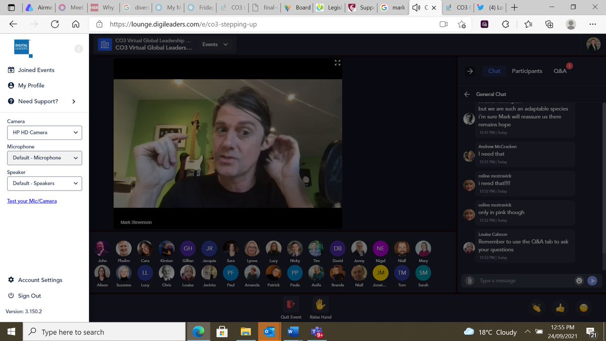 #CO3Con21 <a href="/Optimistontour/">Mark Stevenson</a> How do you find the question that you don't know you should be asking yourself? Delegates get your hard, crunchy and mean questions ready for the Q&amp;A