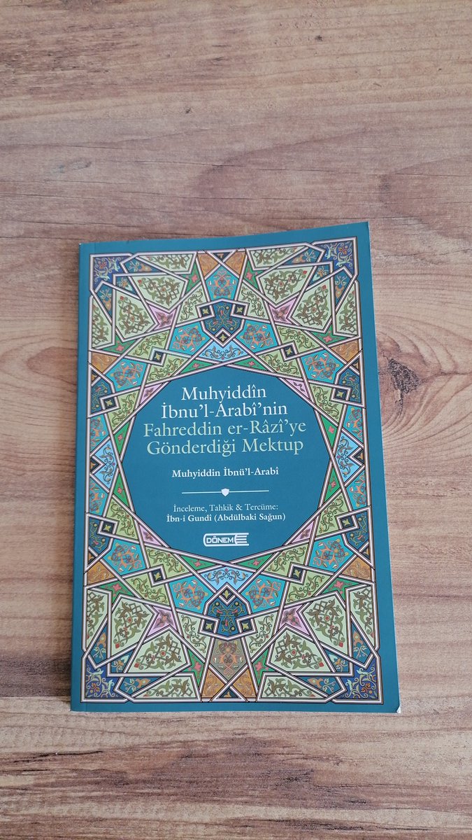 "Aklın ve fikrin mertebesini bilen bir kimsenin sükunet ve müsterih (rahat etmesi) imkansızdır. Özellikle de Allah'ı bilme hususunda."

Muhyiddin İbnu'l Arabi'nin Fahreddin er-Razi'ye Gönderdiği Mektup
Tercüme:Abdülbaki Sağun