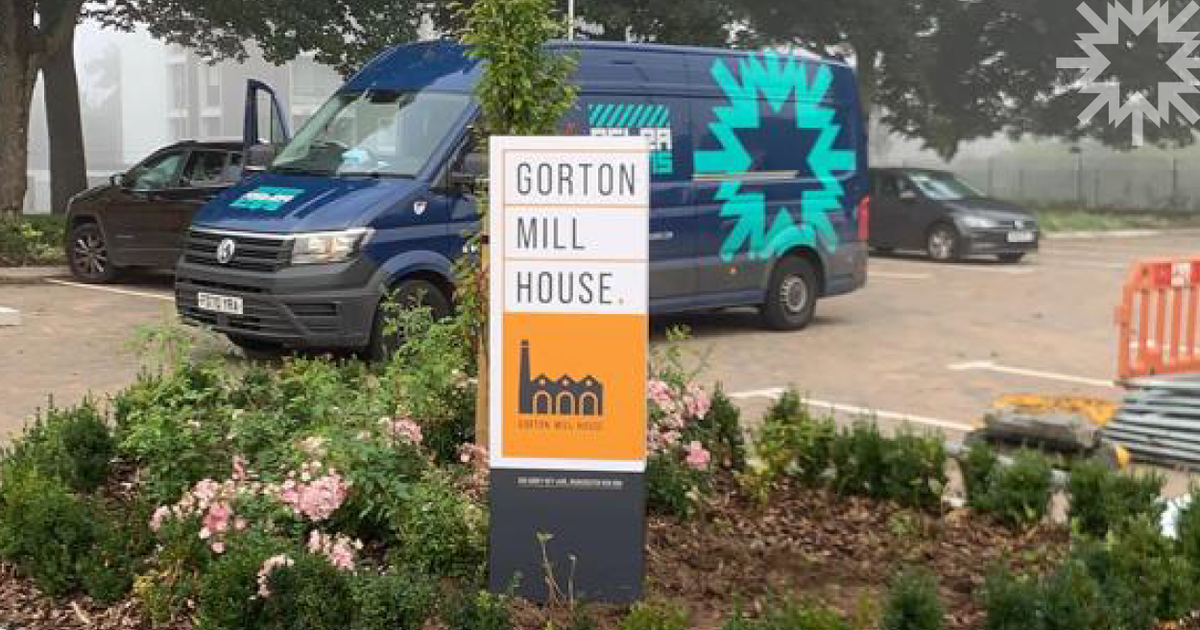 ASTRASIGNS's tweet photo. External and Internal signage for Gorton Mill House in partnership with @Rowlinson Construction and @SouthwayHousing 

#ukhousing #construction #constructionsignage #extracarehousing #totem #totemsign #signage https://t.co/P1uoSGY7Go
