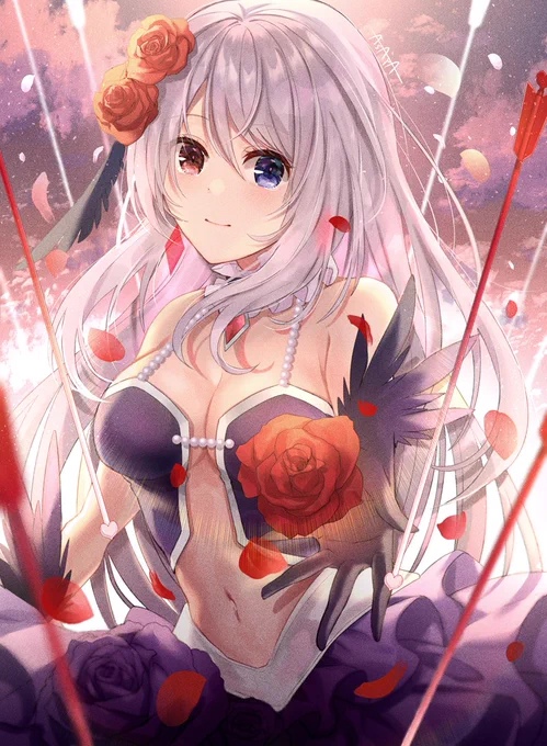 Paradission - BlackY
久しぶりのパラディちゃん描きました!🌹🌹

#MUSECA  #MUSECA_art  #sdvx_art 