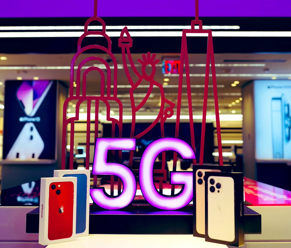 They’re here! 🍎 Get into your local <a href="/TMobile/">T-Mobile</a> store today!! #iPhone13