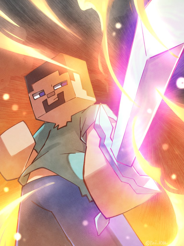 ライハチ マイクラ 火属性エンチャントのイメージ T Co Nuqokg66vy Twitter